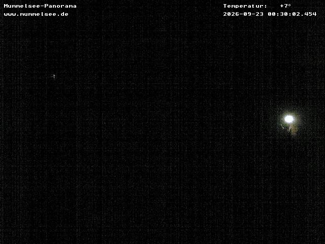 Archived image Webcam Panoramic view of Lake Mummelsee