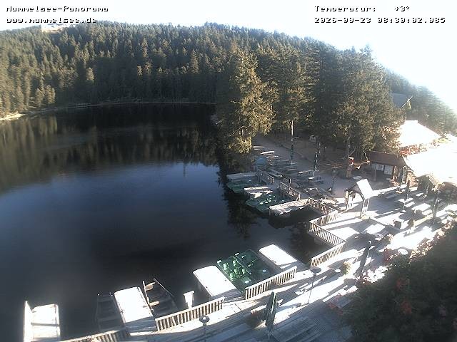 Archiv Foto Webcam Panoramablick auf den Mummelsee