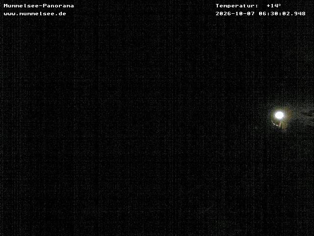 Archived image Webcam Panoramic view of Lake Mummelsee