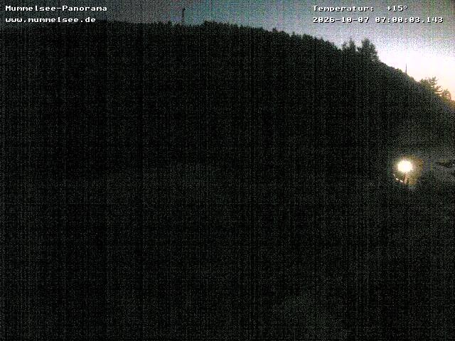 Archived image Webcam Panoramic view of Lake Mummelsee