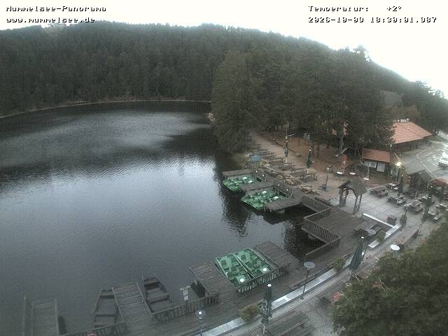 Archived image Webcam Panoramic view of Lake Mummelsee
