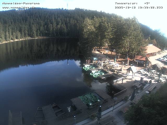 Archiv Foto Webcam Panoramablick auf den Mummelsee