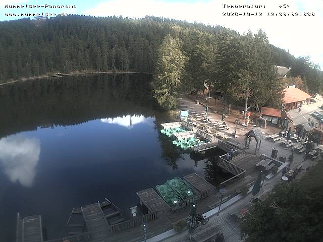 Archiv Foto Webcam Panoramablick auf den Mummelsee