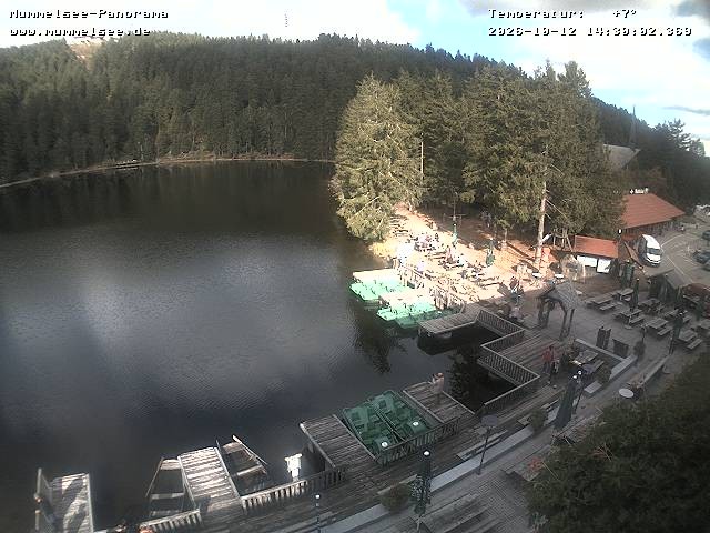 Archiv Foto Webcam Panoramablick auf den Mummelsee