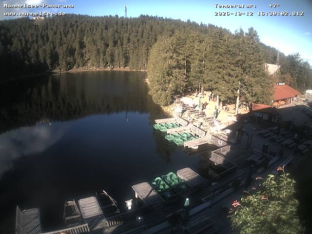 Archiv Foto Webcam Panoramablick auf den Mummelsee