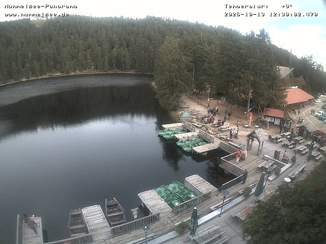 Archiv Foto Webcam Panoramablick auf den Mummelsee