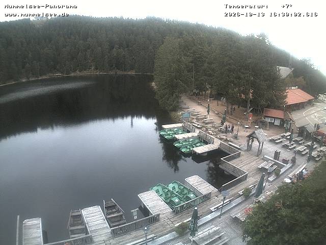 Archiv Foto Webcam Panoramablick auf den Mummelsee
