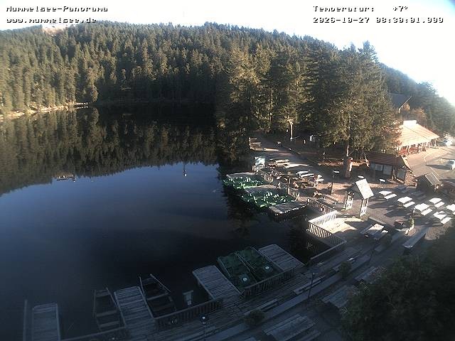 Archiv Foto Webcam Panoramablick auf den Mummelsee