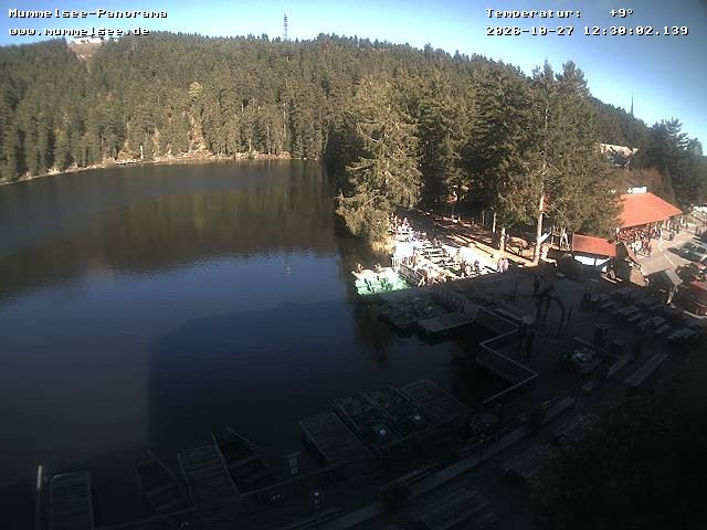 Archiv Foto Webcam Panoramablick auf den Mummelsee