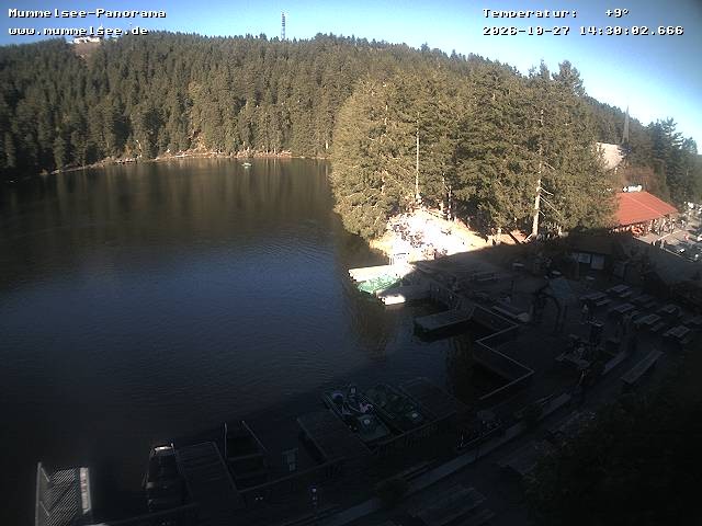 Archiv Foto Webcam Panoramablick auf den Mummelsee