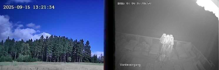 Archiv Foto Webcam Niedersfeld: Ausblick von der Hochheidehütte