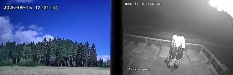 Archiv Foto Webcam Niedersfeld: Ausblick von der Hochheidehütte