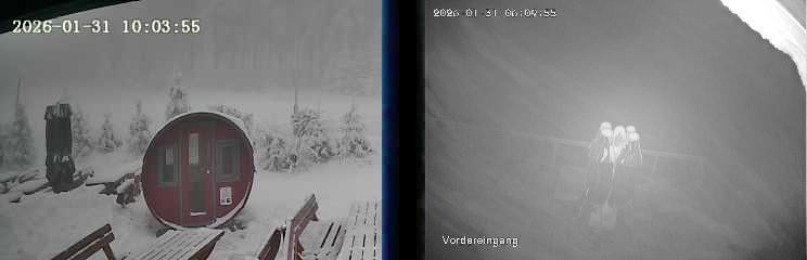 Archiv Foto Webcam Niedersfeld: Ausblick von der Hochheidehütte