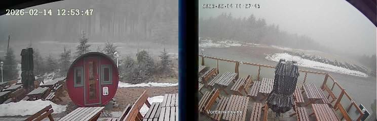 Archiv Foto Webcam Niedersfeld: Ausblick von der Hochheidehütte