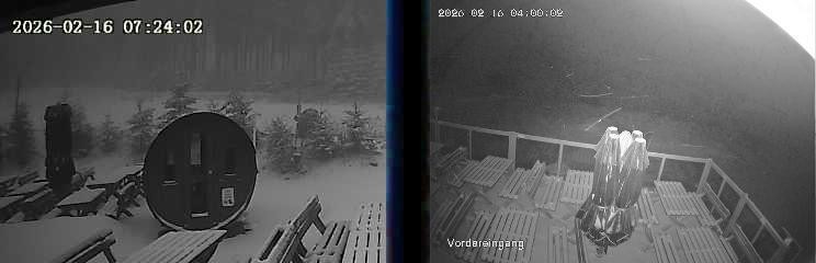 Archiv Foto Webcam Niedersfeld: Ausblick von der Hochheidehütte