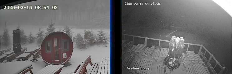 Archiv Foto Webcam Niedersfeld: Ausblick von der Hochheidehütte