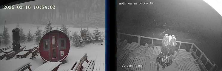 Archiv Foto Webcam Niedersfeld: Ausblick von der Hochheidehütte
