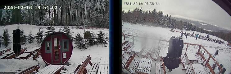 Archiv Foto Webcam Niedersfeld: Ausblick von der Hochheidehütte