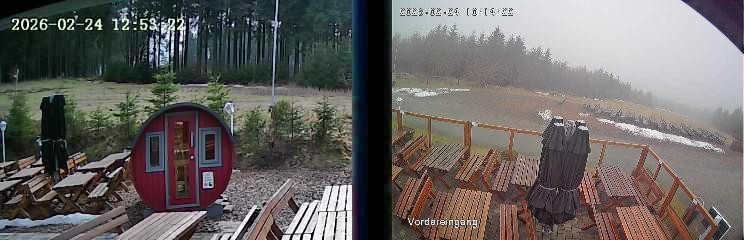 Archiv Foto Webcam Niedersfeld: Ausblick von der Hochheidehütte