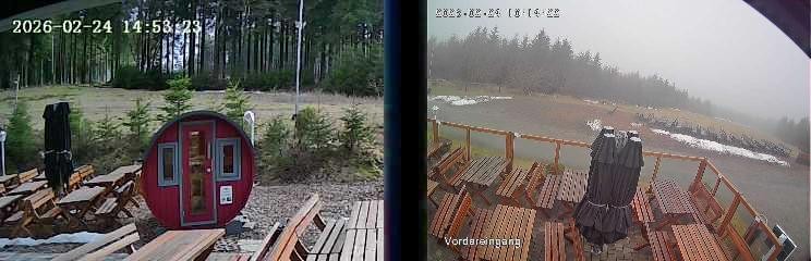 Archiv Foto Webcam Niedersfeld: Ausblick von der Hochheidehütte