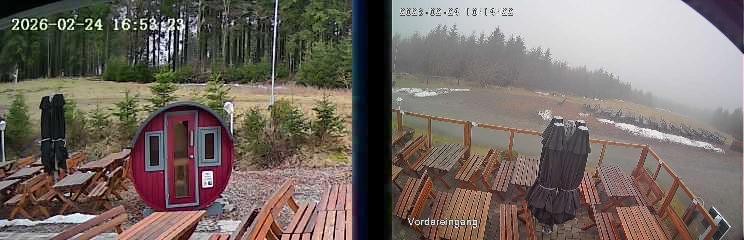 Archiv Foto Webcam Niedersfeld: Ausblick von der Hochheidehütte