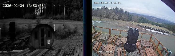 Archiv Foto Webcam Niedersfeld: Ausblick von der Hochheidehütte