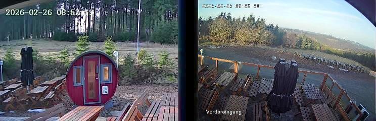 Archived image Webcam Niedersfeld - Mountain Hut Hochheide
