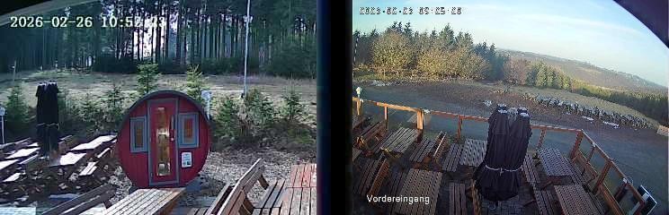Archived image Webcam Niedersfeld - Mountain Hut Hochheide