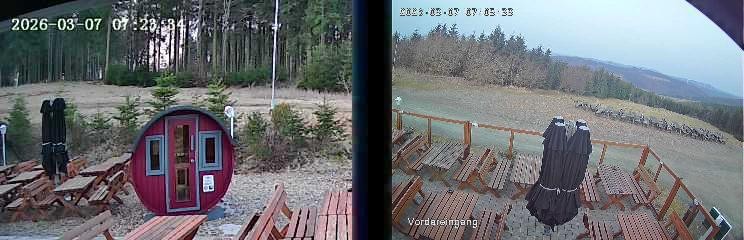 Archiv Foto Webcam Niedersfeld: Ausblick von der Hochheidehütte