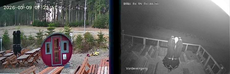 Archiv Foto Webcam Niedersfeld: Ausblick von der Hochheidehütte