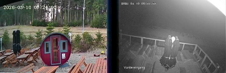 Archived image Webcam Niedersfeld - Mountain Hut Hochheide