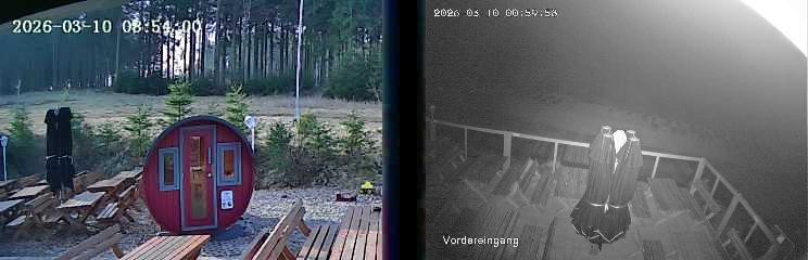 Archived image Webcam Niedersfeld - Mountain Hut Hochheide