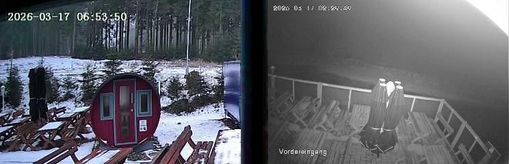 Archived image Webcam Niedersfeld - Mountain Hut Hochheide