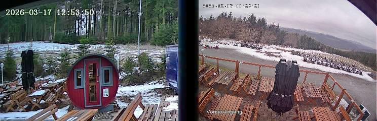 Archiv Foto Webcam Niedersfeld: Ausblick von der Hochheidehütte