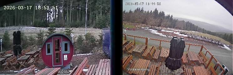 Archiv Foto Webcam Niedersfeld: Ausblick von der Hochheidehütte