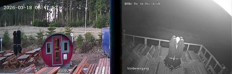 Archiv Foto Webcam Niedersfeld: Ausblick von der Hochheidehütte