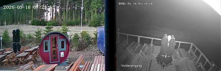 Archiv Foto Webcam Niedersfeld: Ausblick von der Hochheidehütte