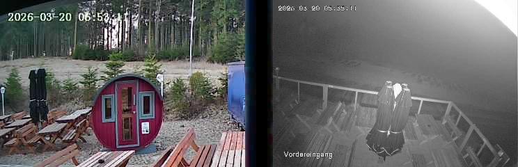 Archived image Webcam Niedersfeld - Mountain Hut Hochheide