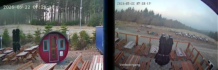 Archiv Foto Webcam Niedersfeld: Ausblick von der Hochheidehütte