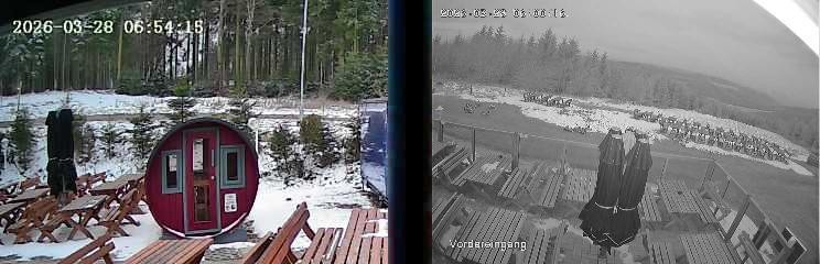 Archiv Foto Webcam Niedersfeld: Ausblick von der Hochheidehütte