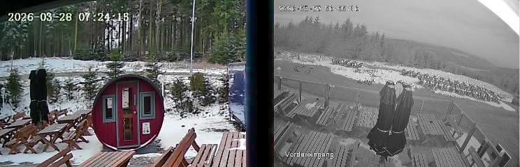 Archiv Foto Webcam Niedersfeld: Ausblick von der Hochheidehütte