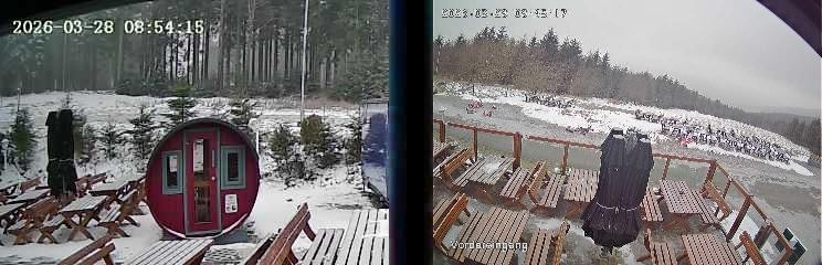 Archiv Foto Webcam Niedersfeld: Ausblick von der Hochheidehütte