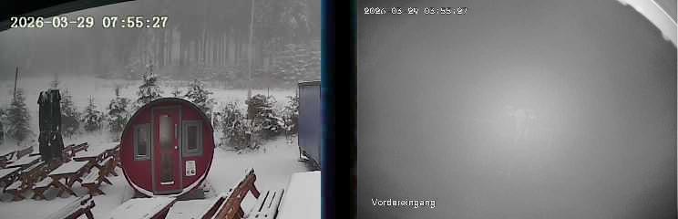 Archiv Foto Webcam Niedersfeld: Ausblick von der Hochheidehütte