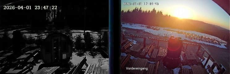 Archiv Foto Webcam Niedersfeld: Ausblick von der Hochheidehütte