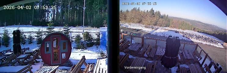 Archiv Foto Webcam Niedersfeld: Ausblick von der Hochheidehütte