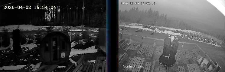 Archived image Webcam Niedersfeld - Mountain Hut Hochheide