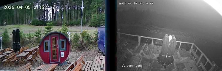 Archived image Webcam Niedersfeld - Mountain Hut Hochheide