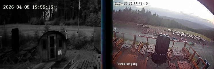 Archived image Webcam Niedersfeld - Mountain Hut Hochheide