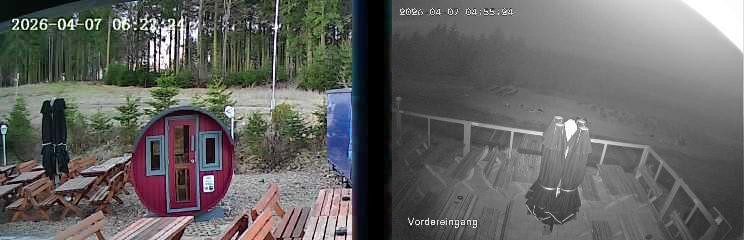 Archiv Foto Webcam Niedersfeld: Ausblick von der Hochheidehütte