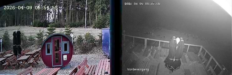 Archiv Foto Webcam Niedersfeld: Ausblick von der Hochheidehütte